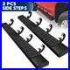 6 Running Board H For 15-26 Colorado/GMC Canyon Crew Cab BLK Side Step Nerf Bar