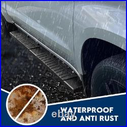 6 Running Board H For 15-26 Colorado/GMC Canyon Crew Cab BLK Side Step Nerf Bar