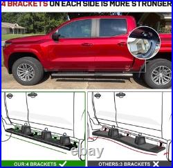 6 Running Boards Compatible with 07-18 Chevy Silverado/GMC Sierra 1500 Crew