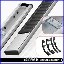 6 Step Bar Running Boards for Silverado Sierra Pickup Truck Regular Cab 19-25