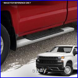 6 Step Bar Running Boards for Silverado Sierra Pickup Truck Regular Cab 19-25