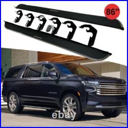 86 Length Side Steps Running Boards Fits For Chevrolet Suburban 2021-2025