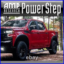 AMP PowerStep Running Boards Lighted & PlugNPlay 2022-2023 Chevy Silverado 1500