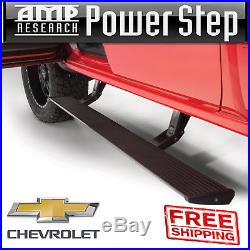 AMP Research PowerStep Running Boards 14-18 Silverado 1500 EC CC With Light Kit