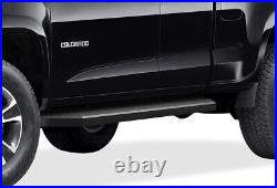 APS Black Running Boards Fit 15-24 Colorado Canyon Extended Cab