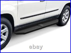 APS Black Running Boards Style Fit 07-17 Chevy Traverse Buick Enclave