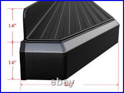 APS Black Running Boards Style Fit 18-23 Chevy Traverse