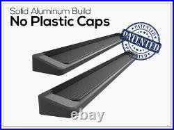 APS Black Running Boards Style Fit 21-24 Chevy Suburban