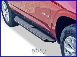 APS Black Running Boards Style Fit 21-25 Chevy Tahoe GMC Yukon