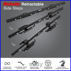 APS Power Running Boards Fit 22-24 Chevy Silverado GMC Sierra Crew Cab APS Power Running Boards Fit 22-24 Chevy Silverado GMC Sierra Crew Cab