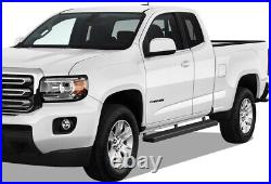 APS Running Boards 5-inch Black Fit 15-24 Chevy Colorado GMC Canyon Crew Cab