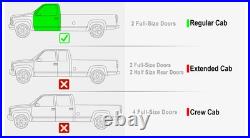 APS Running Boards 5 inches Fit 88-98 Chevy GMC CK Pickup Regular Cab