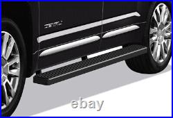 APS Running Boards 5 inches Matte Black Fit 10-17 Chevy Equinox GMC Terrain