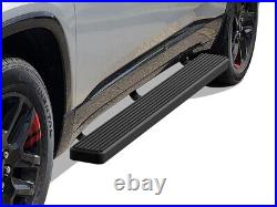 APS Running Boards 5 inches Matte Black Fit 18-23 Chevy Traverse