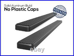 APS Running Boards 5 inches Matte Black Fit 21-24 Chevy Suburban