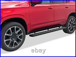 APS Running Boards 5 inches Matte Black Fit 21-24 Chevy Tahoe GMC Yukon