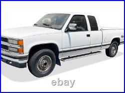 APS Running Boards 6 inches Fit 88-98 Chevy GMC CK Pickup 2Dr Extended Cab
