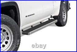 APS Running Boards 6in Fit 19-24 Chevy Silverado GMC Sierra Crew Cab