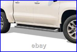 APS Running Boards Style Fit 19-25 Chevy Silverado GMC Sierra Crew Cab