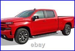 APS Running Boards Style Fit 19-25 Chevy Silverado GMC Sierra Crew Cab