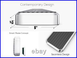 APS Stainless Steel 5in Running Boards Fit 21-25 Chevy Suburban