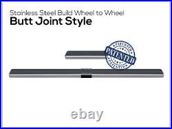 APS Stainless Steel 6-inch Running Boards Fit 03-25 Chevy Express GMC Savana