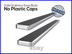 APS Stainless Steel 6in Running Boards Fit 21-24 Chevy Suburban