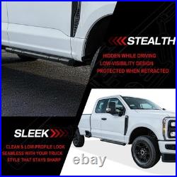 APS iBot Power Running Boards Fit 99-07 Silverado Sierra Extended Cab -PF