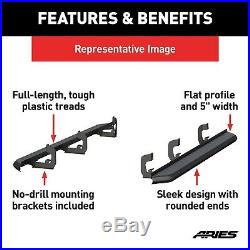 ARIES 2061030 AeroTread Running Boards withMounting Brackets Fits Enclave Traverse