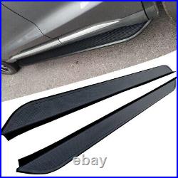 All Black Running Board fits for Chevrolet Tahoe 2021-24 Side Step Nerf Bar 2PCS