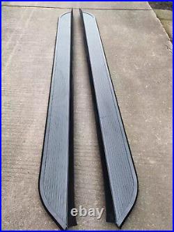 All Black Running Board fits for Chevrolet Tahoe 2021-24 Side Step Nerf Bar 2PCS