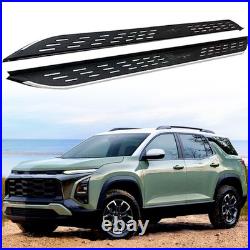 Alu Running Board Side Steps Pedal Nerf Bars Fit for Chevrolet Equinox 2025 2026