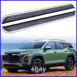 Alu Running Board Side Steps Pedal Nerf Bars Fit for Chevrolet Equinox 2025 2026