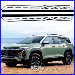 Alu Running Board Side Steps Pedal Nerf Bars Fit for Chevrolet Equinox 2025 2026