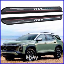 Alu Running Board Side Steps Pedal Nerf Bars Fit for Chevrolet Equinox 2025 2026