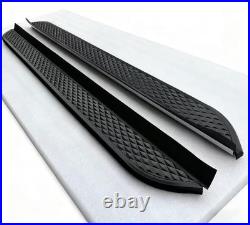 Alu Running Boards Side Steps Fits for Chevrolet Traverse 2024-2026 No-Drilling