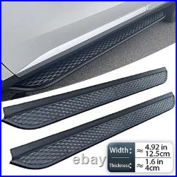 Alu Running Boards Side Steps Fits for Chevrolet Traverse 2024-2026 No-Drilling