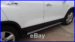 Aluminium Chevrolet Chevy Holden TRAX 2013-2018 running board side step nerf bar