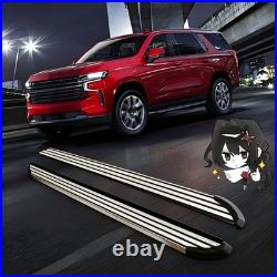 Aluminum Running Board Side Step Nerf Bar Fit For Chevrolet Tahoe 20212026
