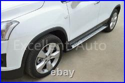 Aluminum running board side step nerf bar fits for Chevrolet Trax 2013-2018 2019