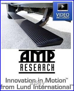 Amp Research Power Steps with Light Kit 15-16 Chevy Silverado GMC Sierra 2500 3500