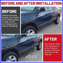 BOC Nerf Bar Fit 15-25 Colorado/Canyon Extended Cab Running Boards Side Step BLK