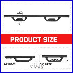 BOC Nerf Bar Fit 15-25 Colorado/Canyon Extended Cab Running Boards Side Step BLK