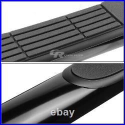 Black 3 Side Step Nerf Bar Board For 00-14 Chevy/gmc Suburban/avalanche/yukon