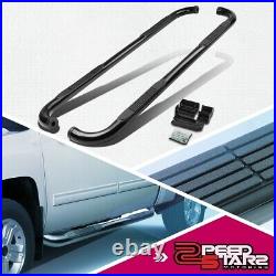 Black 3od Nerf Step Bar Running Board For 2000-2014 Chevy Suburban Gmc Yukon XL