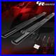 Black 5 Oval Step Nerf Bar For 99-14 Chevy/gmc Silverado/sierra Extended Cab
