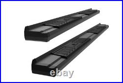 Black Nerf Bar Running Boards For 15-22 Chevy Colorado GMC Canyon Extended Cab