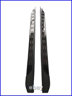 Black Running Board Side Step Pedal Nerf Bar Fit for Chevrolet Equinox 2018-2024