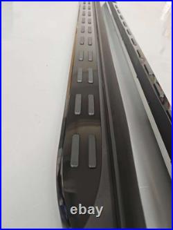 Black Running Board Side Step Pedal Nerf Bar Fit for Chevrolet Equinox 2018-2024