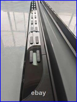 Black Running Board Side Step Pedal Nerf Bar Fit for Chevrolet Equinox 2018-2024